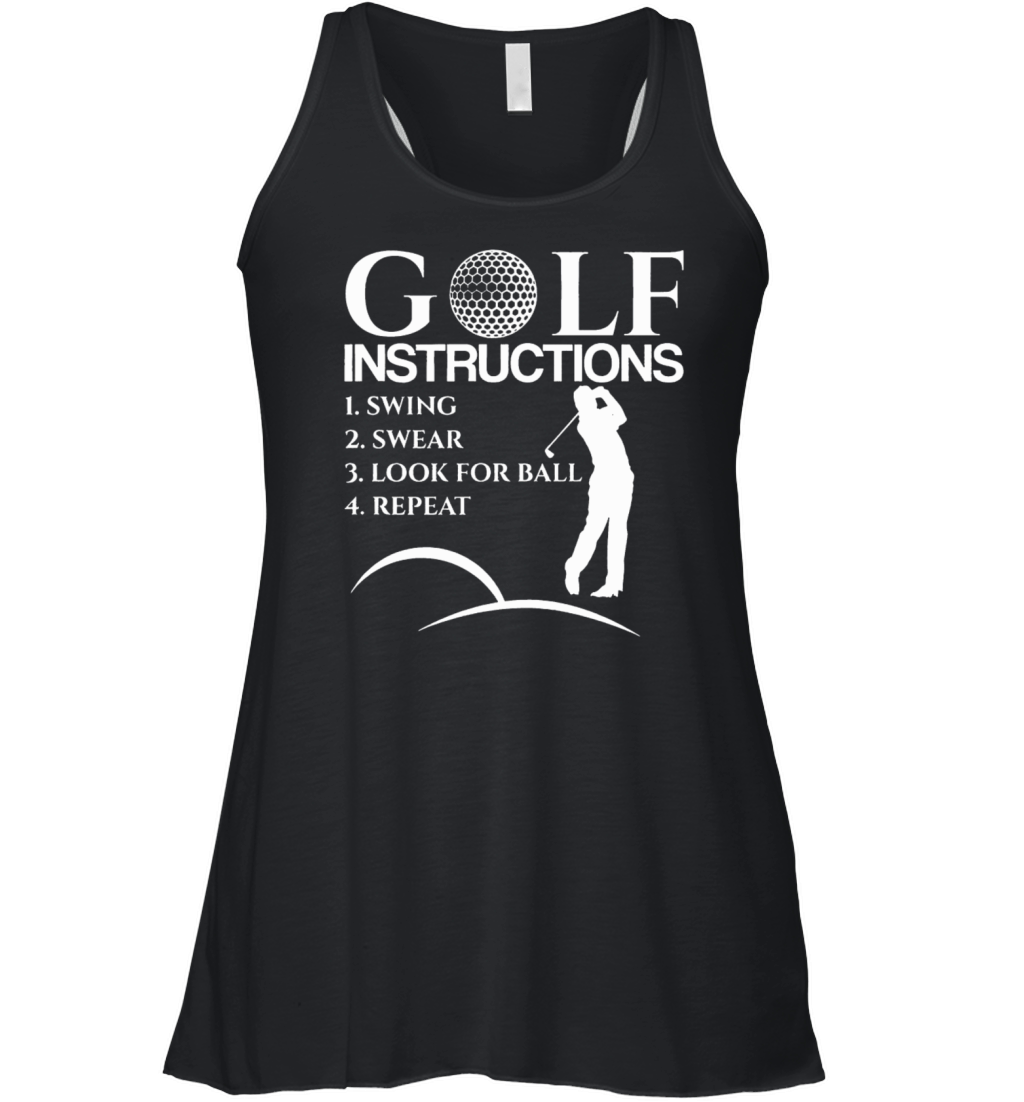 Golf Instructions Women's Flowy Tank Top