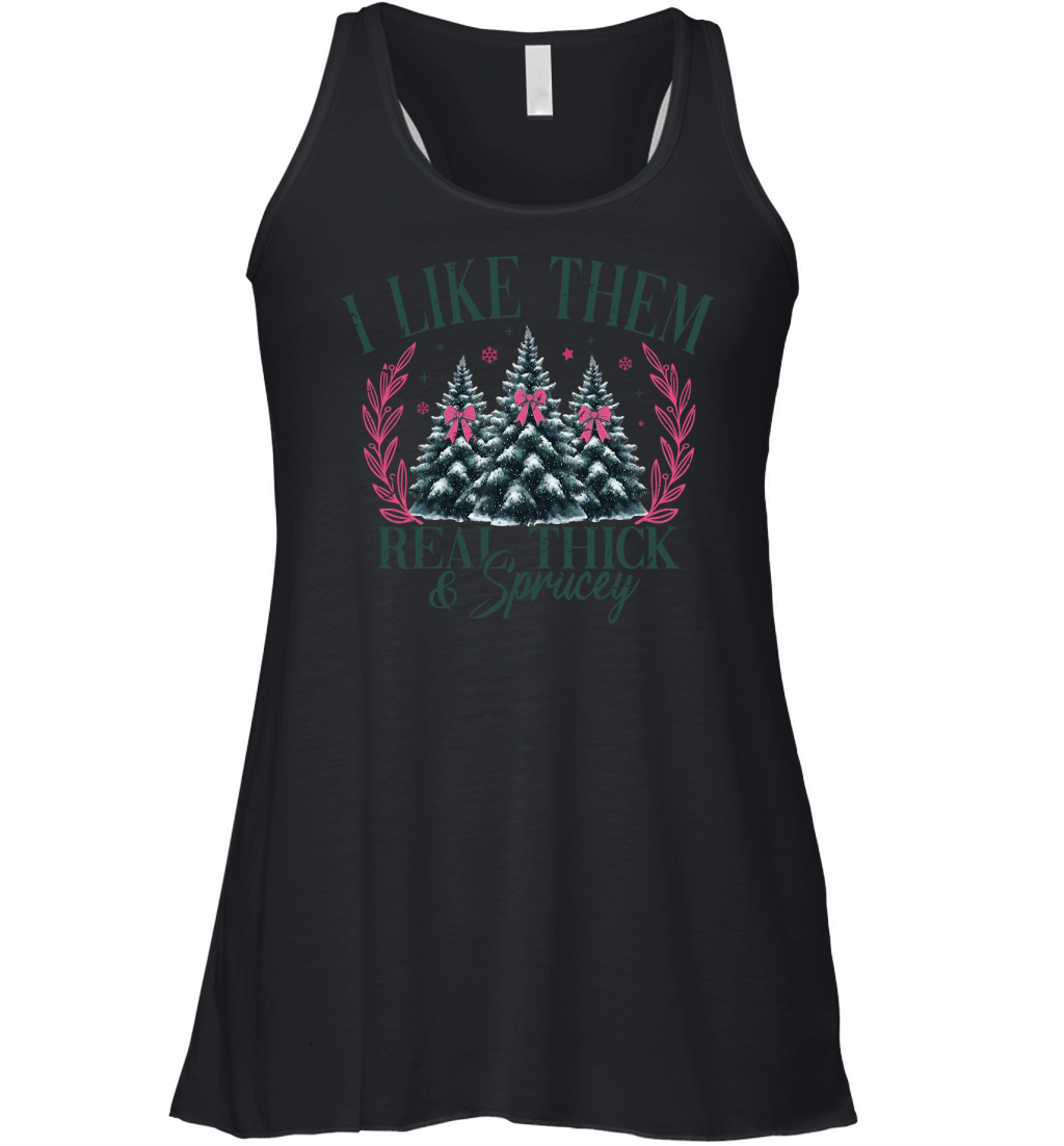 ILikeThemRealThickAndSprucey Retro Women's Flowy Tank Top