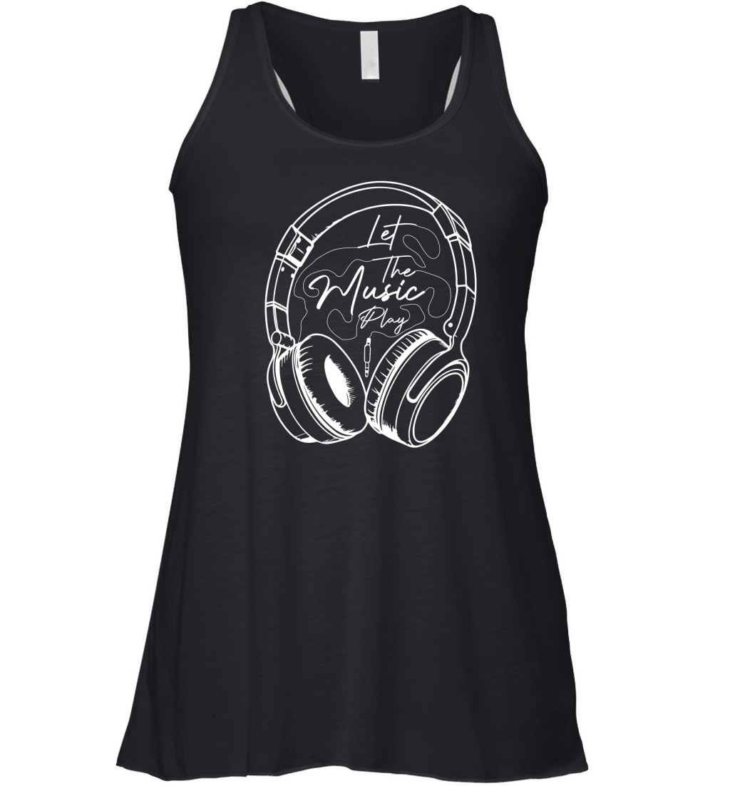 Let the Music Play (1) Women's Flowy Tank Top