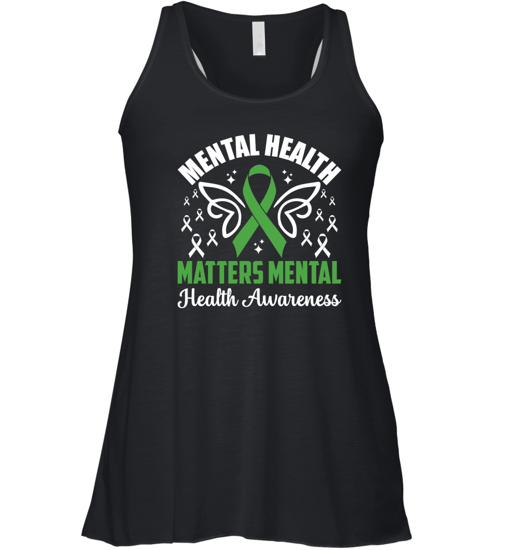 Mental health matters mental health Awareness Women's Flowy Tank Top