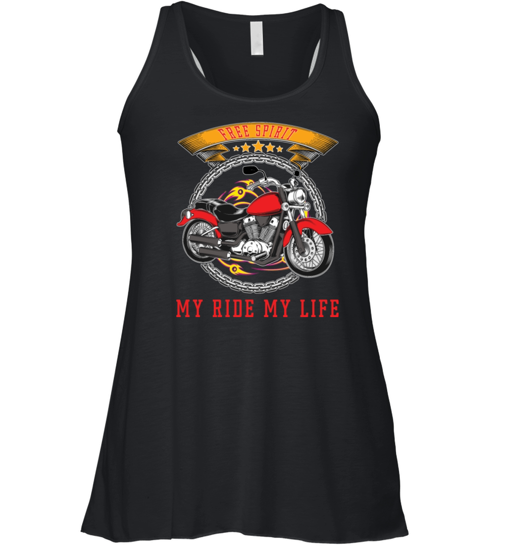 My Ride My Life Women's Flowy Tank Top