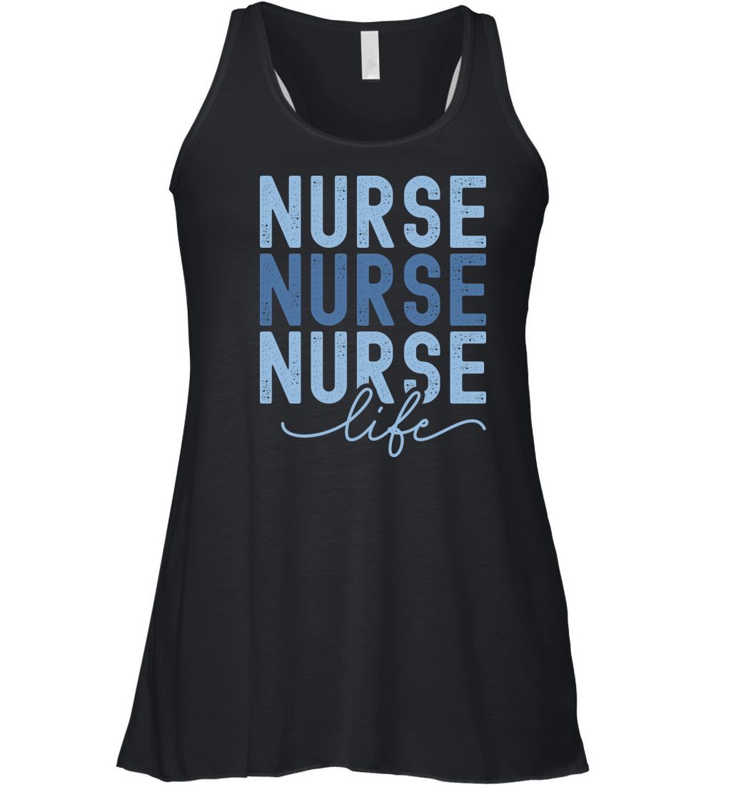 nurse life 2 Women's Flowy Tank Top