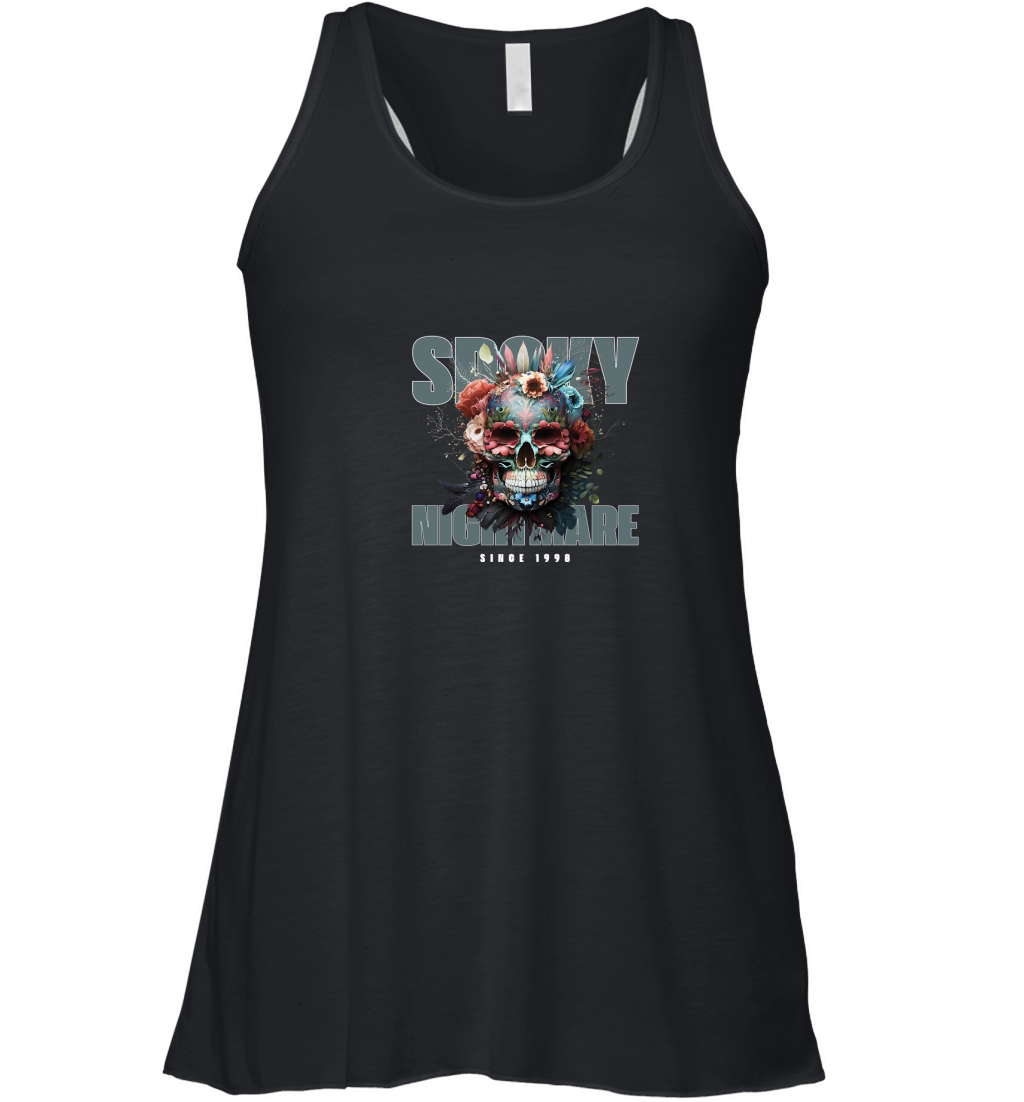 Spoky nighimare 07 Women's Flowy Tank Top