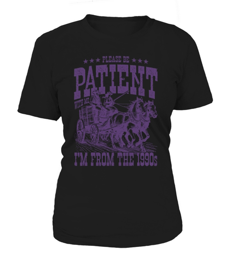 Im From The 1900s Cowboy Western L leaf Violet Women's T-Shirt
