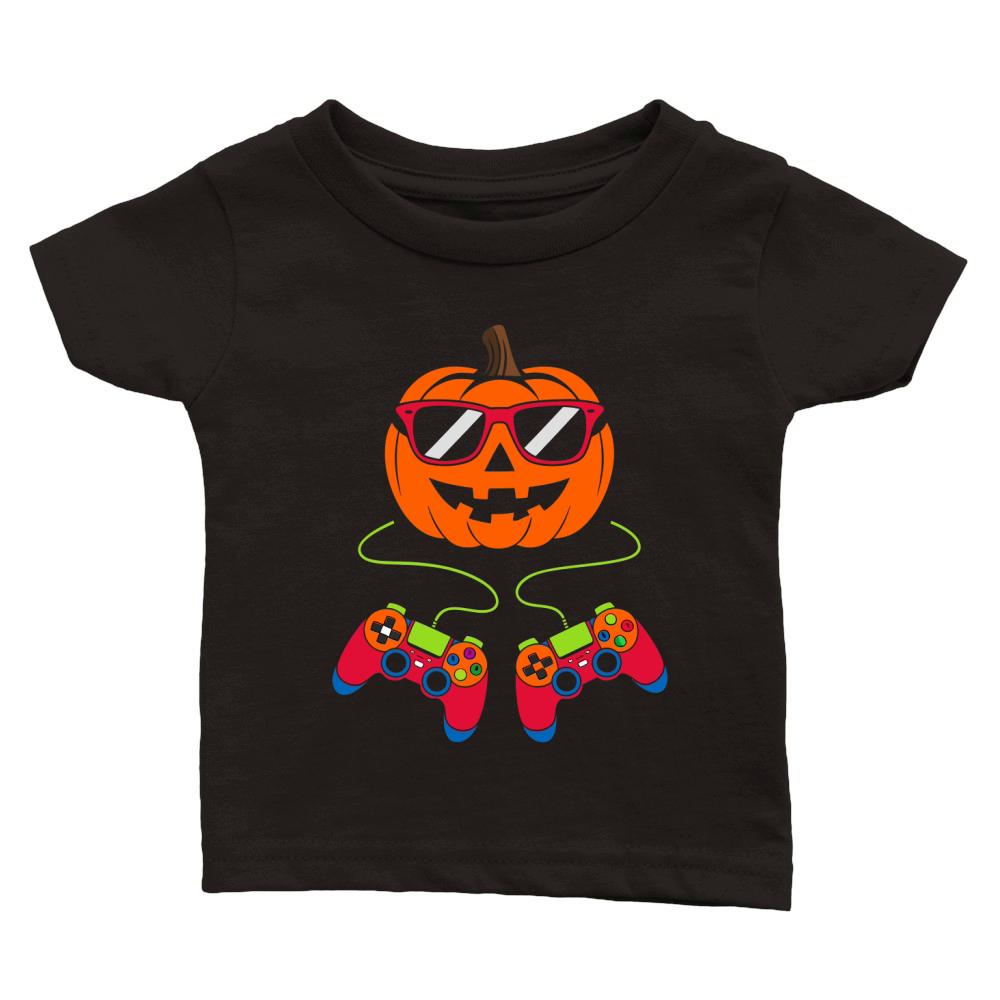 Funny Halloween (1) Classic Baby Crewneck T-shirt