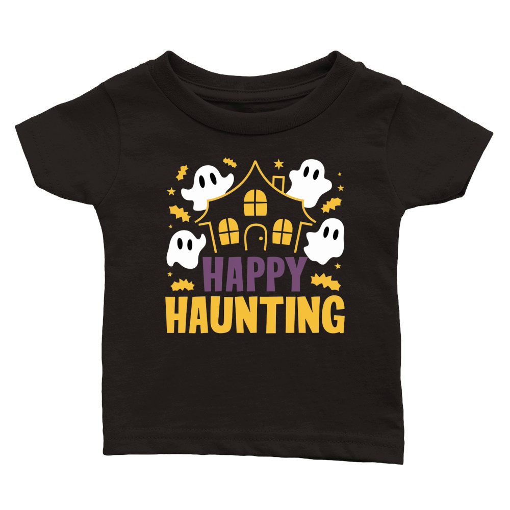 Happy Haunting 02 Classic Baby Crewneck T-shirt