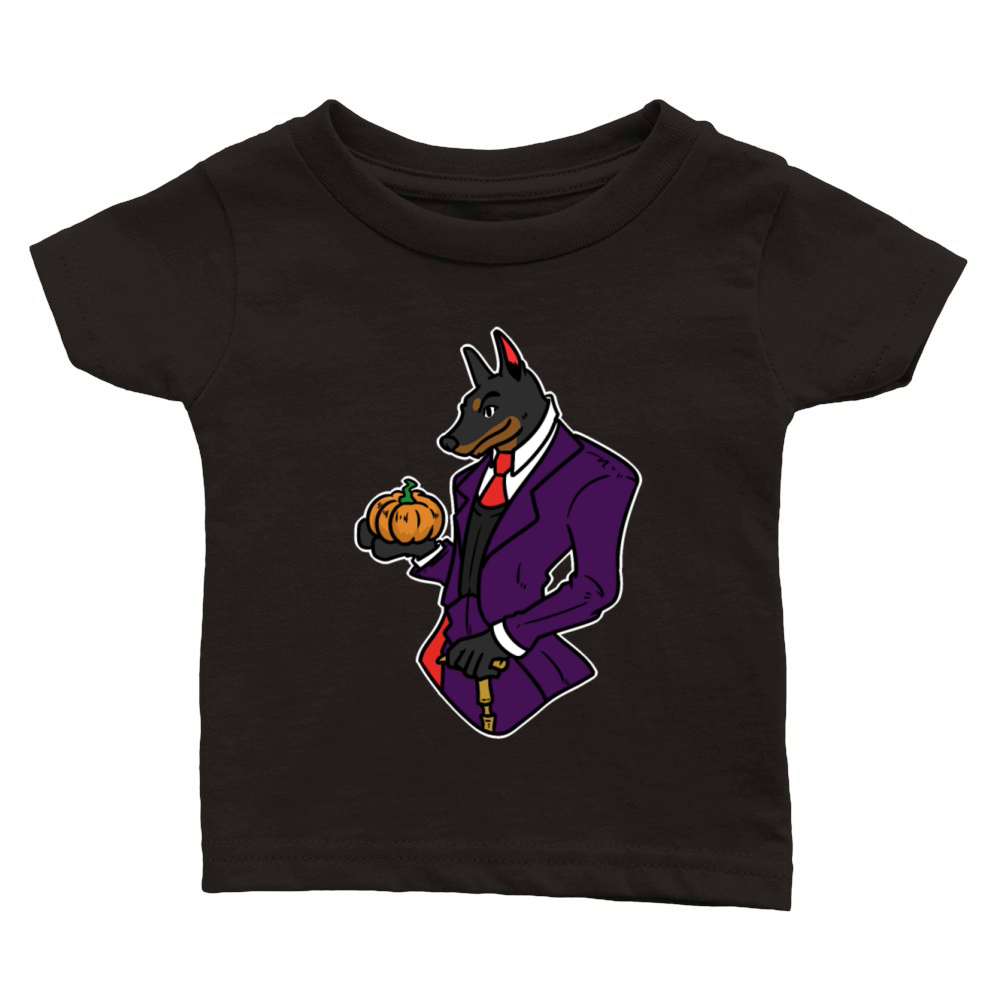 Witch witches horror broom costume Halloween Classic Baby Crewneck T-shirt