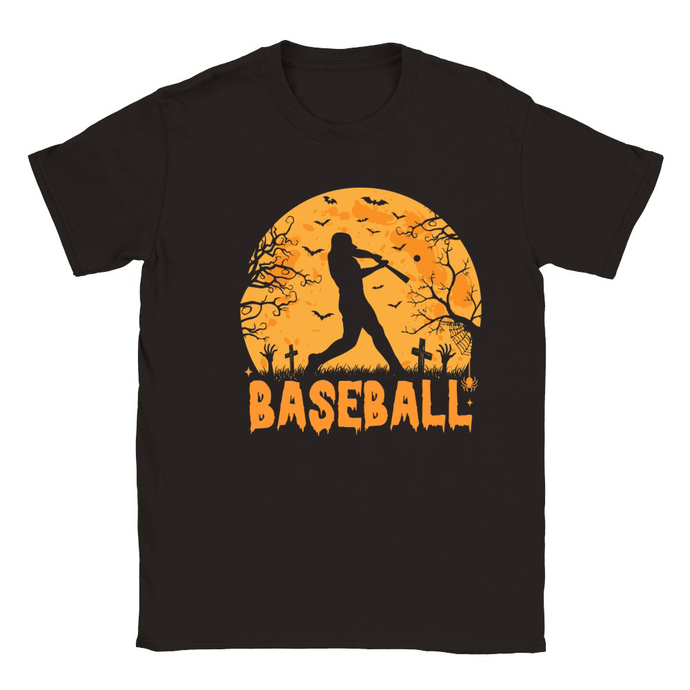 362. BASEBALL Classic Kids Crewneck T-shirt