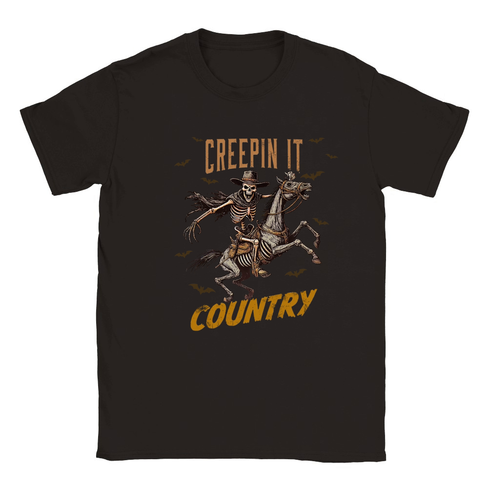 CREEPIN IT COUNTRY 2 Classic Kids Crewneck T-shirt