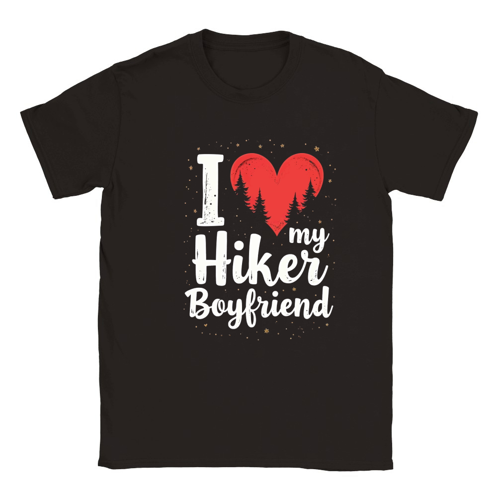 I my hiker boyfriend Classic Kids Crewneck T-shirt