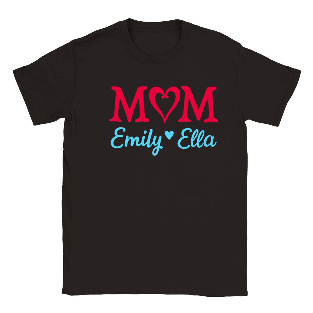 Mom emily ella Classic Kids Crewneck T-shirt