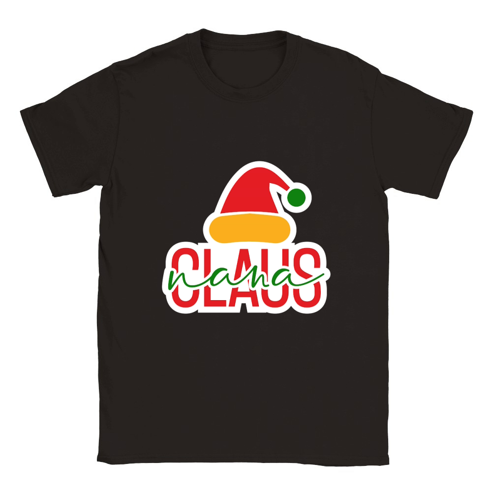 Nana Claus Classic Kids Crewneck T-shirt