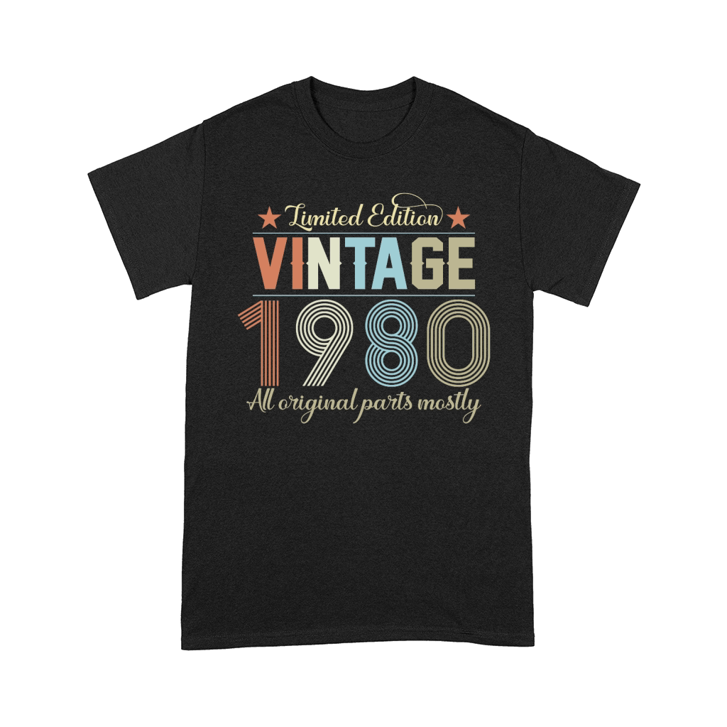 Birthday   Limited Edition Vintage 1980 Comfort T-shirt