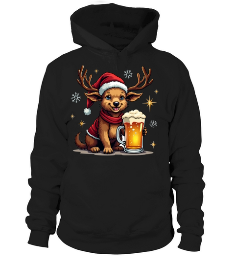 Animal Beer Christmas Sublimation Bundle 13 Hoodie Unisex