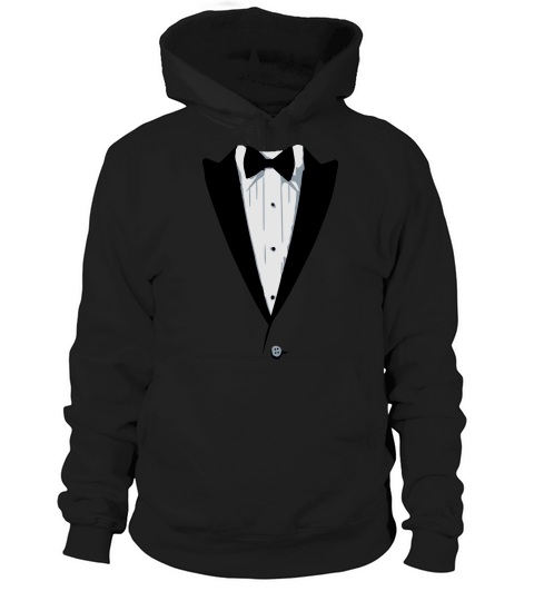 Custom Color Tuxedo Tshirt Hoodie Unisex
