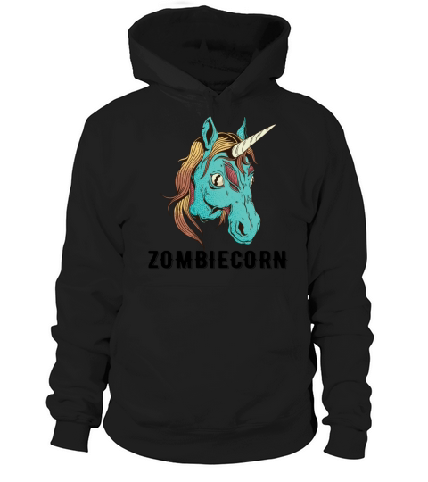 Zombie Unicorn Hoodie Unisex