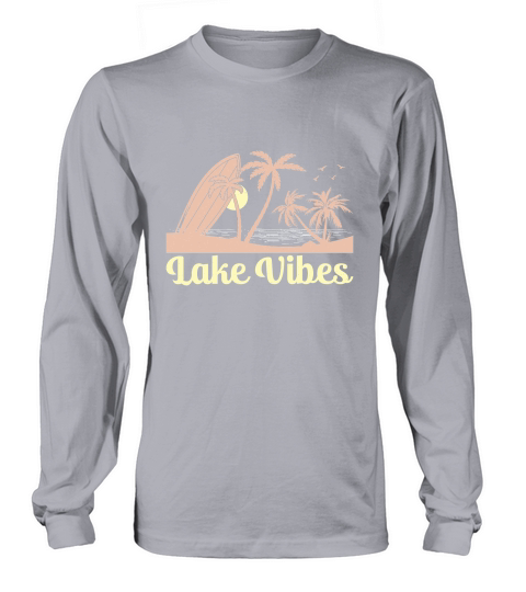 Beach Summer Lake Vibes Long sleeved Unisex