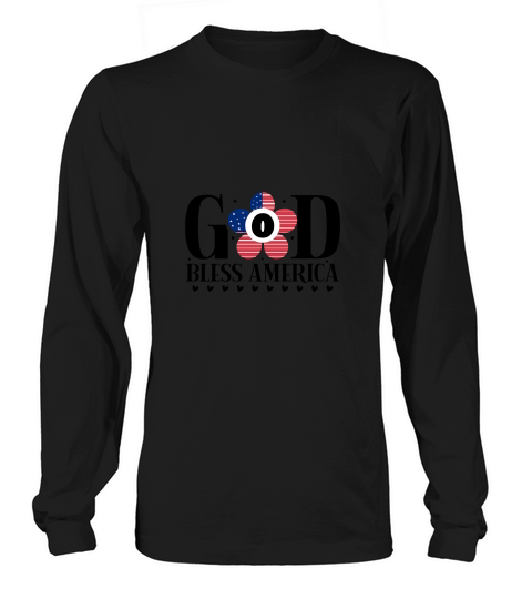 God Bless America 03 Long sleeved Unisex
