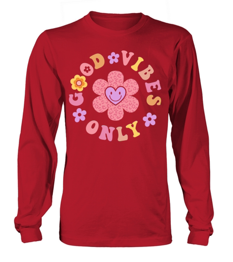 GOOD VIBES ONLY Long sleeved Unisex