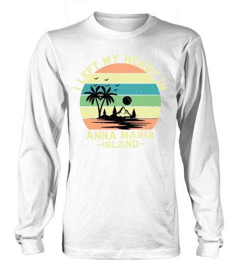 I left my heart in anna maria island Long sleeved Unisex