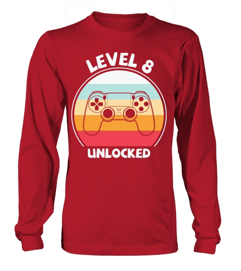 lever 8 unlocked birthday Long sleeved Unisex