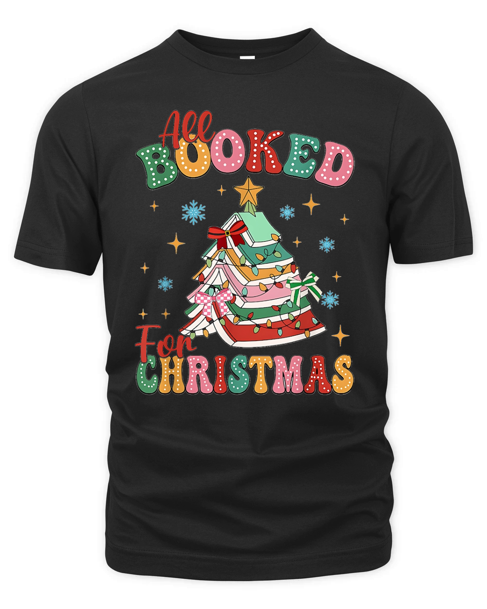 All booked for christmas 6 Organic Unisex T-shirt