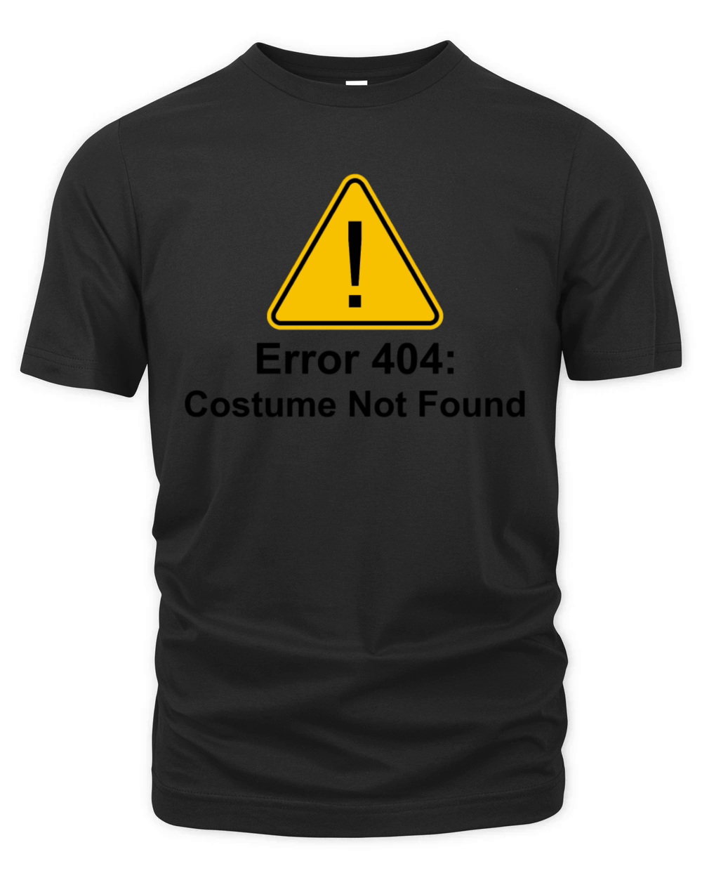 Error 404 Halloween Costume Not Found Organic Unisex T-shirt