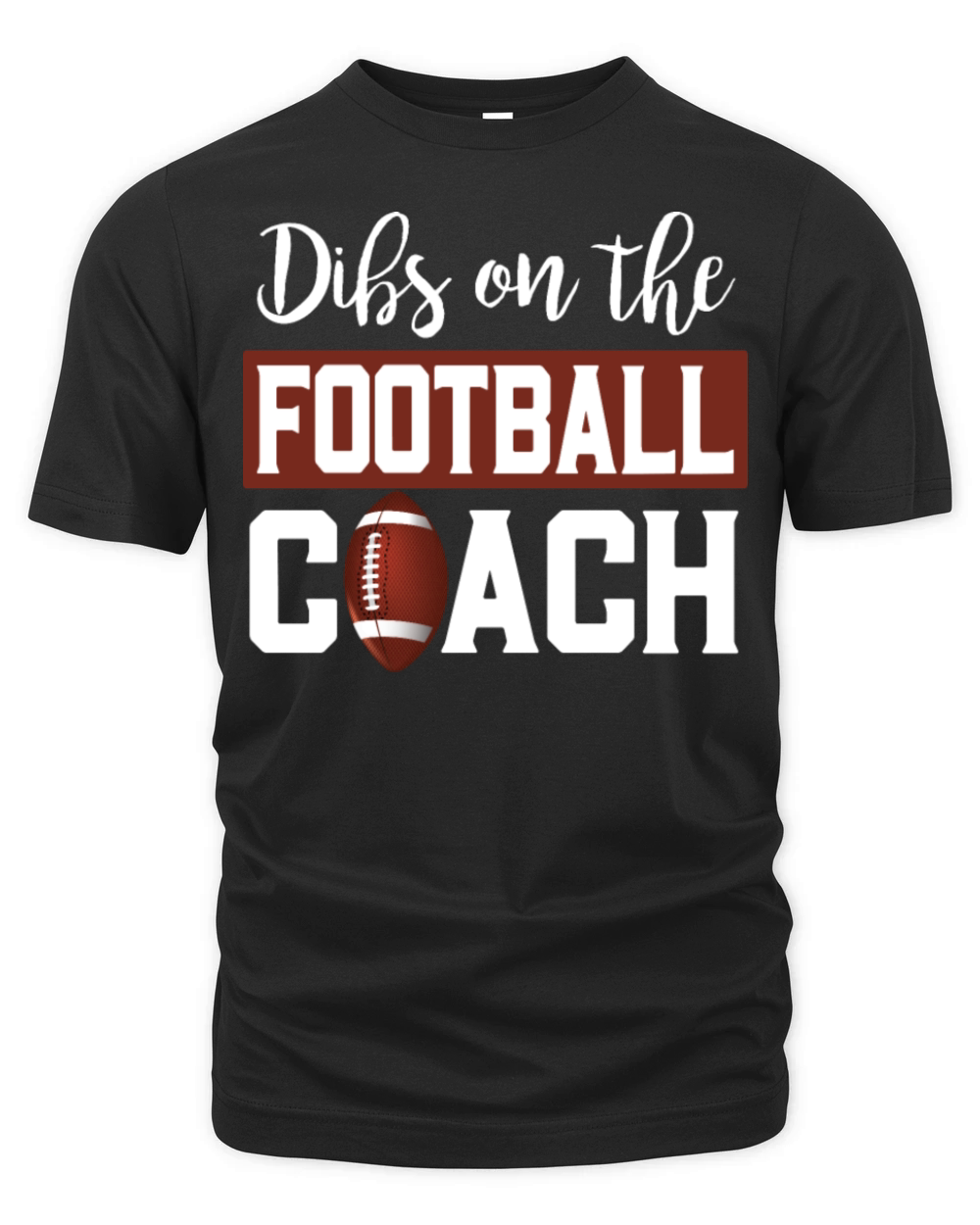 Football Coach Funny Wife Girlfriend Apparel Organic Unisex T-shirt