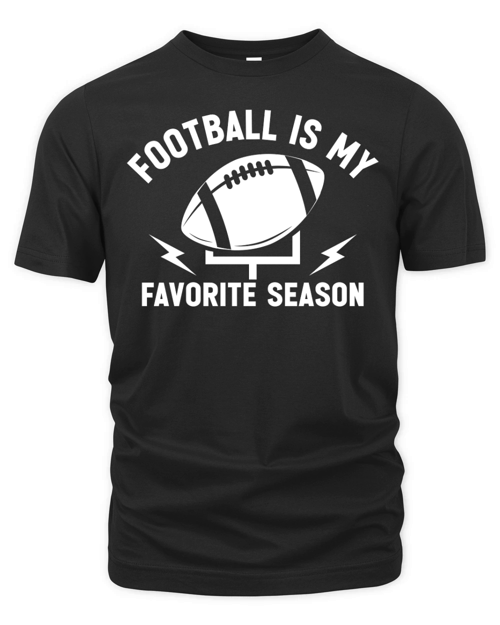 football is my favorite season 4 Organic Unisex T-shirt