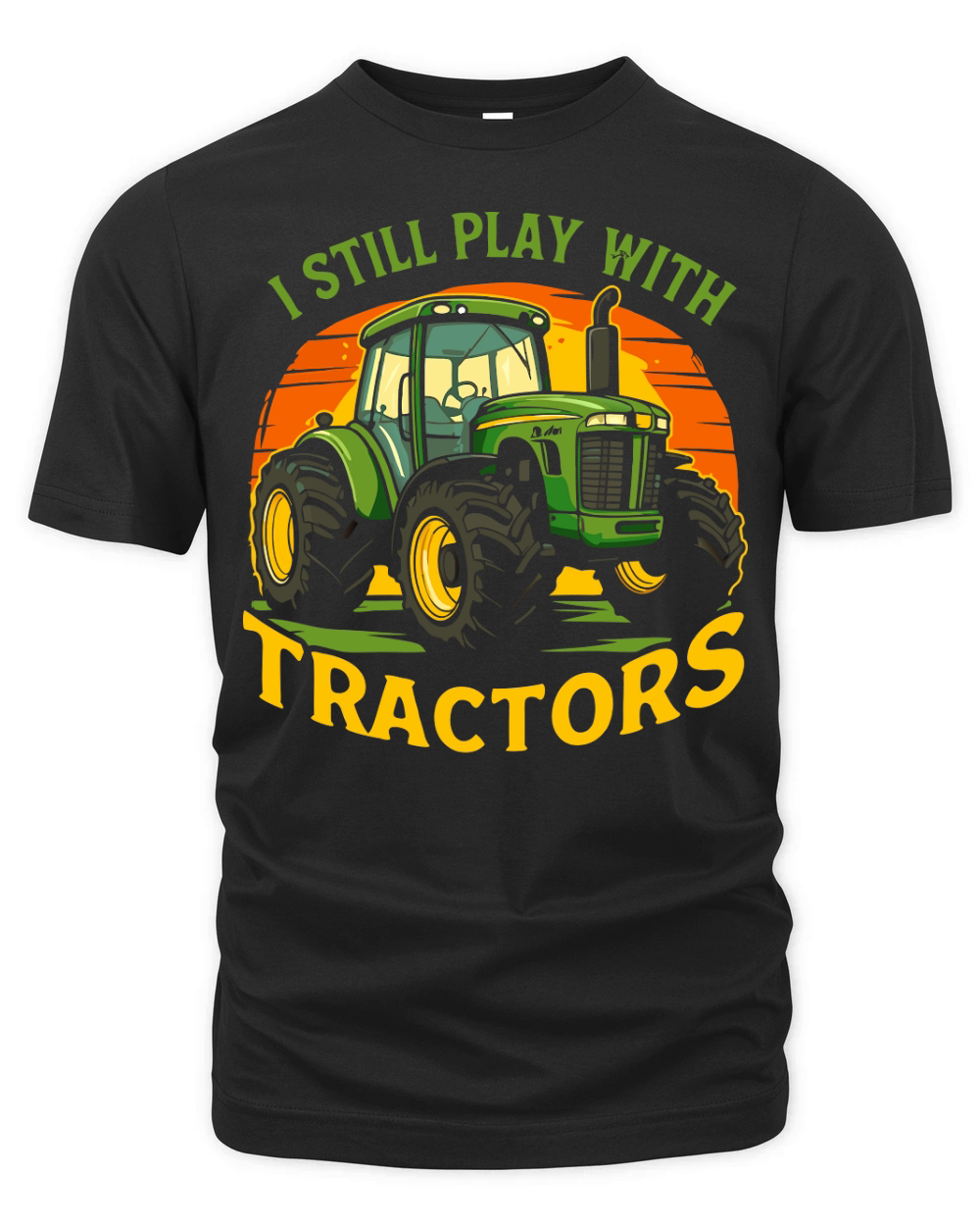 I Still Play With Tractor Organic Unisex T-shirt