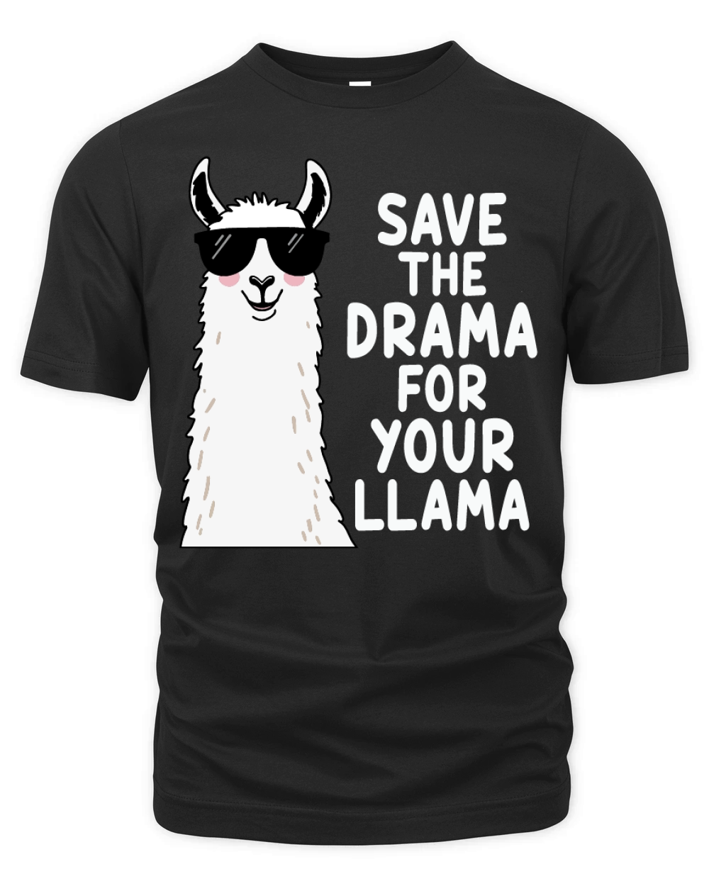 Save the drama for your llama Organic Unisex T-shirt