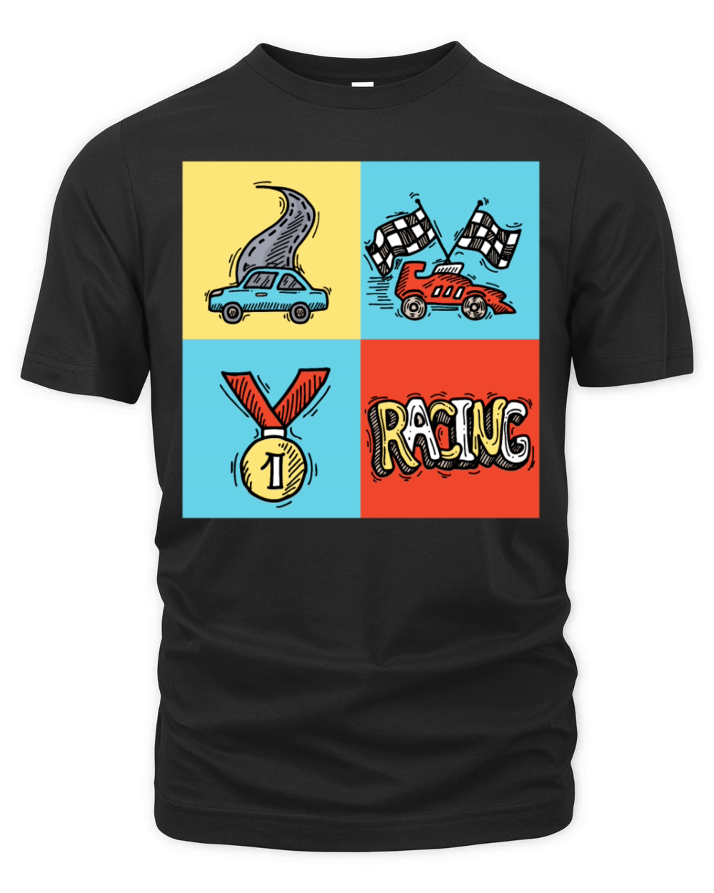 sportscar racing 55 F Organic Unisex T-shirt