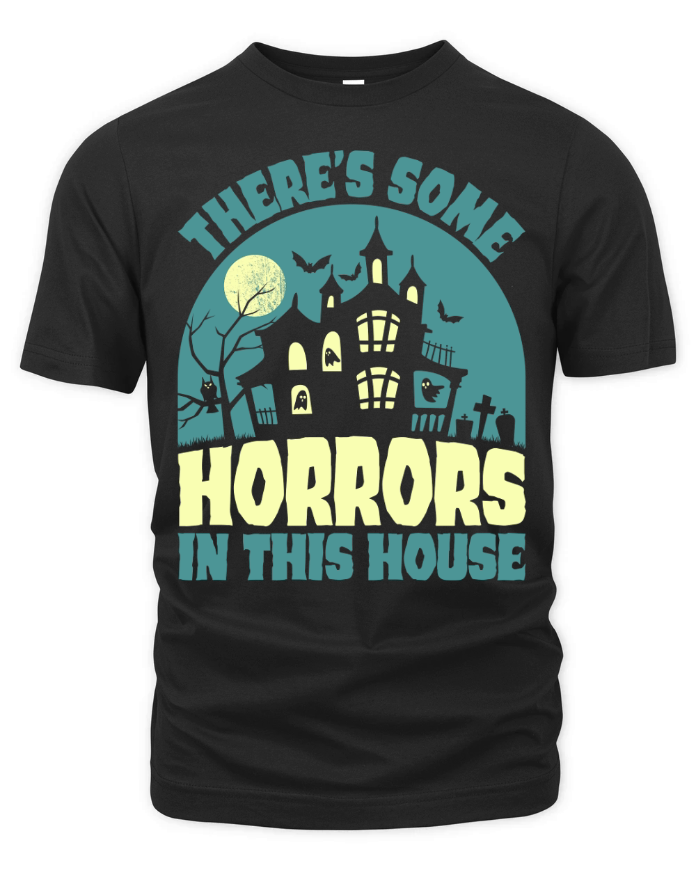 Theres Some Horrors In This House Organic Unisex T-shirt