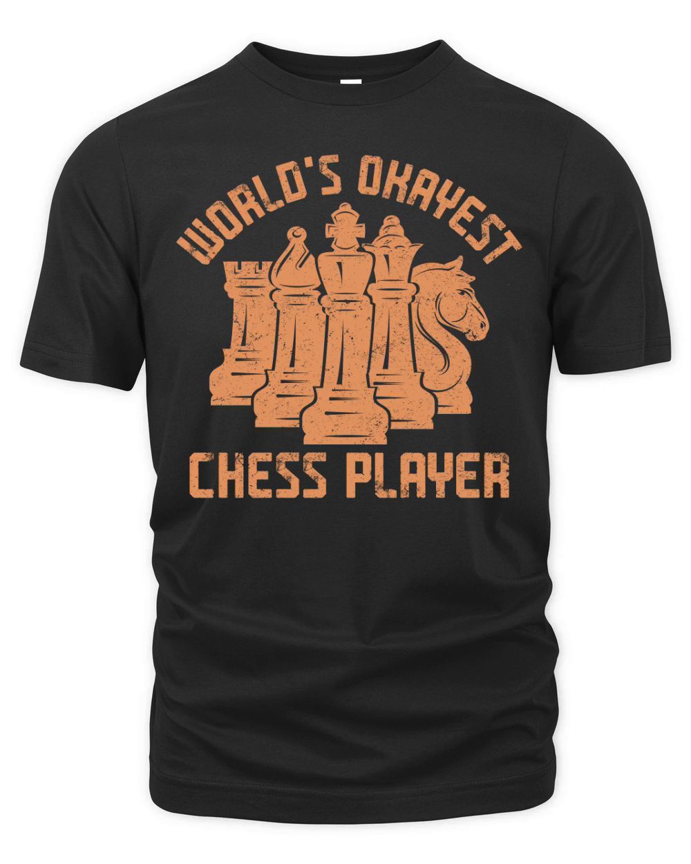World s Okayest Chess Player Organic Unisex T-shirt