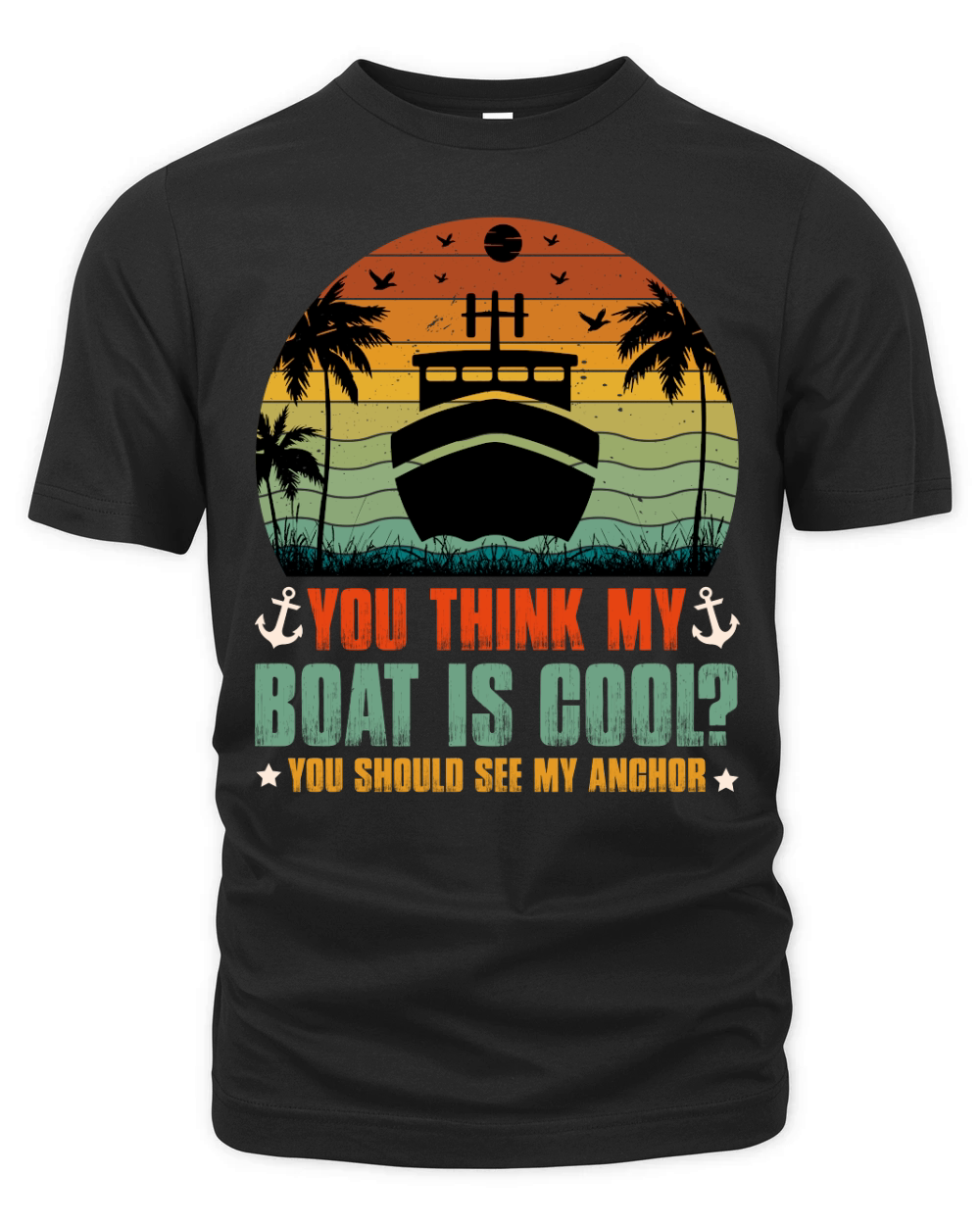 You Think My Boat is Cool  (1) Organic Unisex T-shirt
