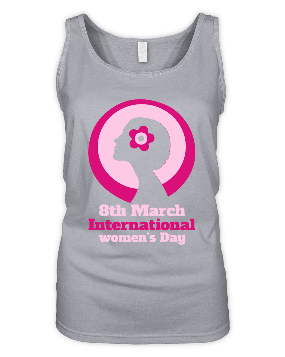 8th March International Womens Day Organic Women's Tank Top