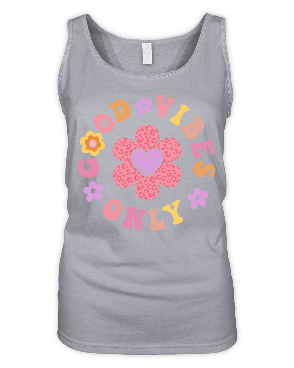 GOOD VIBES ONLY Organic Women's Tank Top