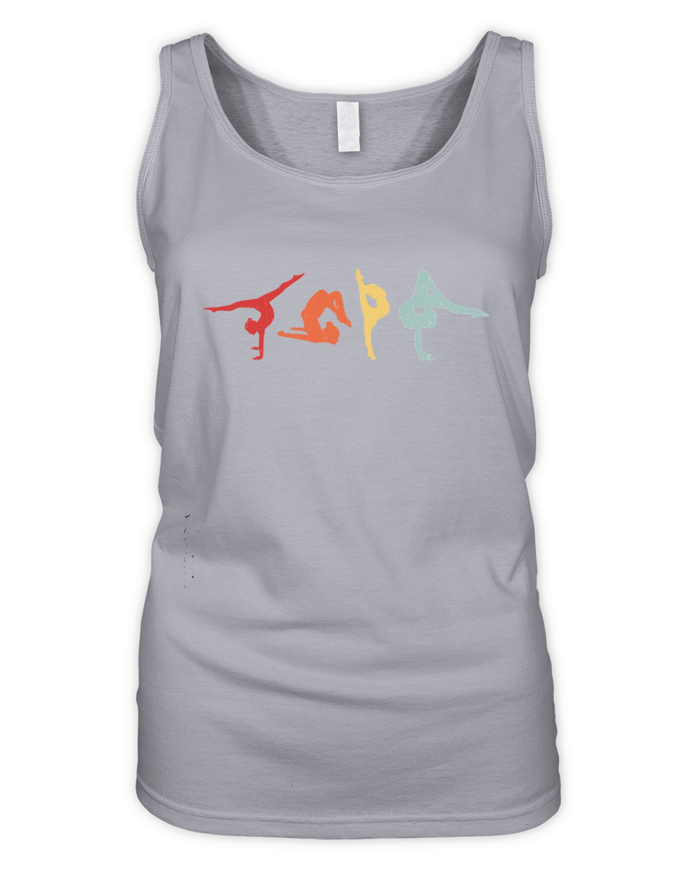 Gym Retro Vintage Organic Women's Tank Top