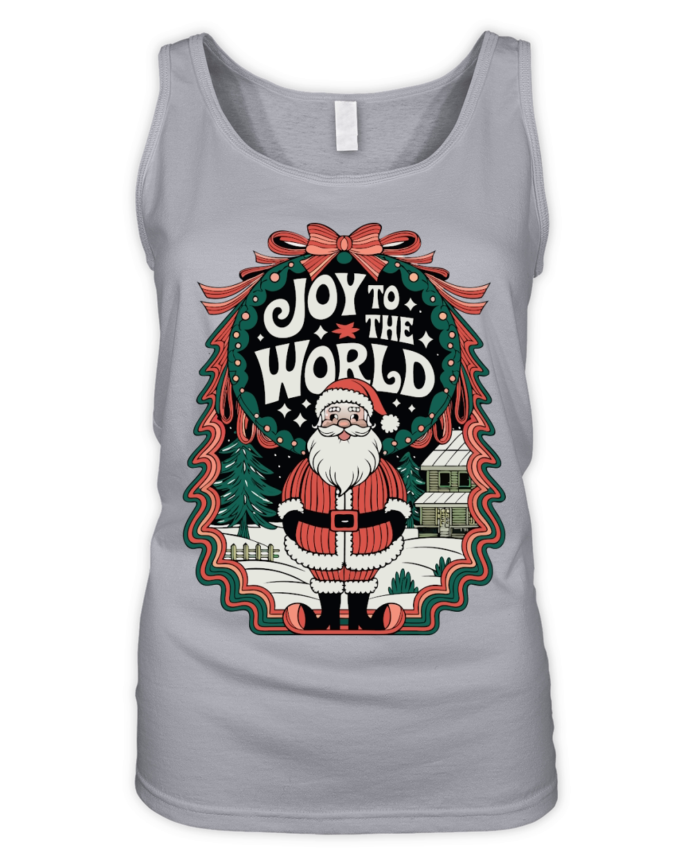 Joy To The World 4 Organic Women's Tank Top