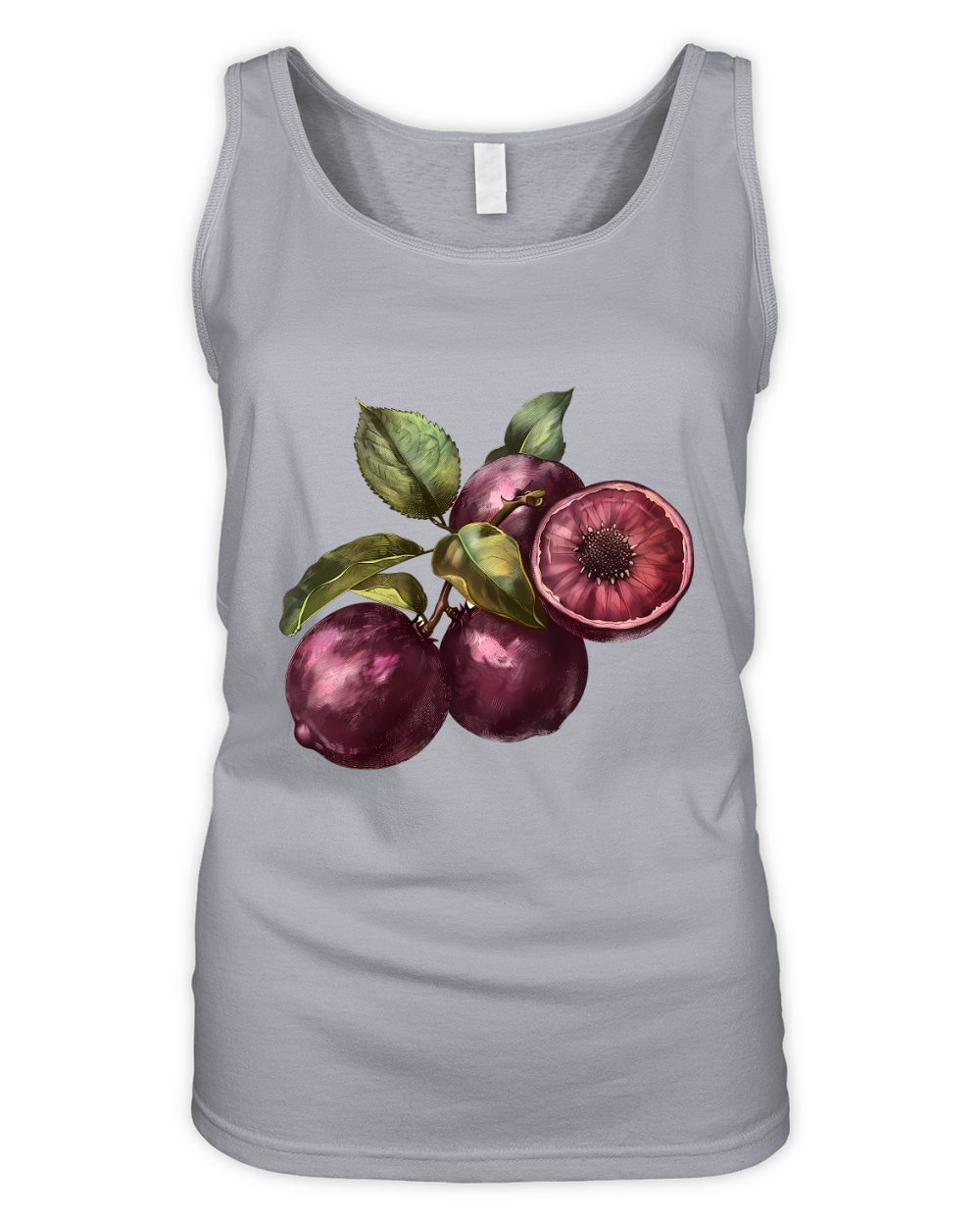 Mangosteens Queen of Fruits Vintage Organic Women's Tank Top