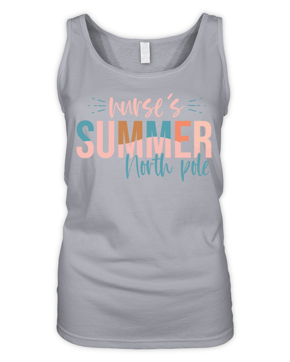 nurses summer north pole Organic Women's Tank Top