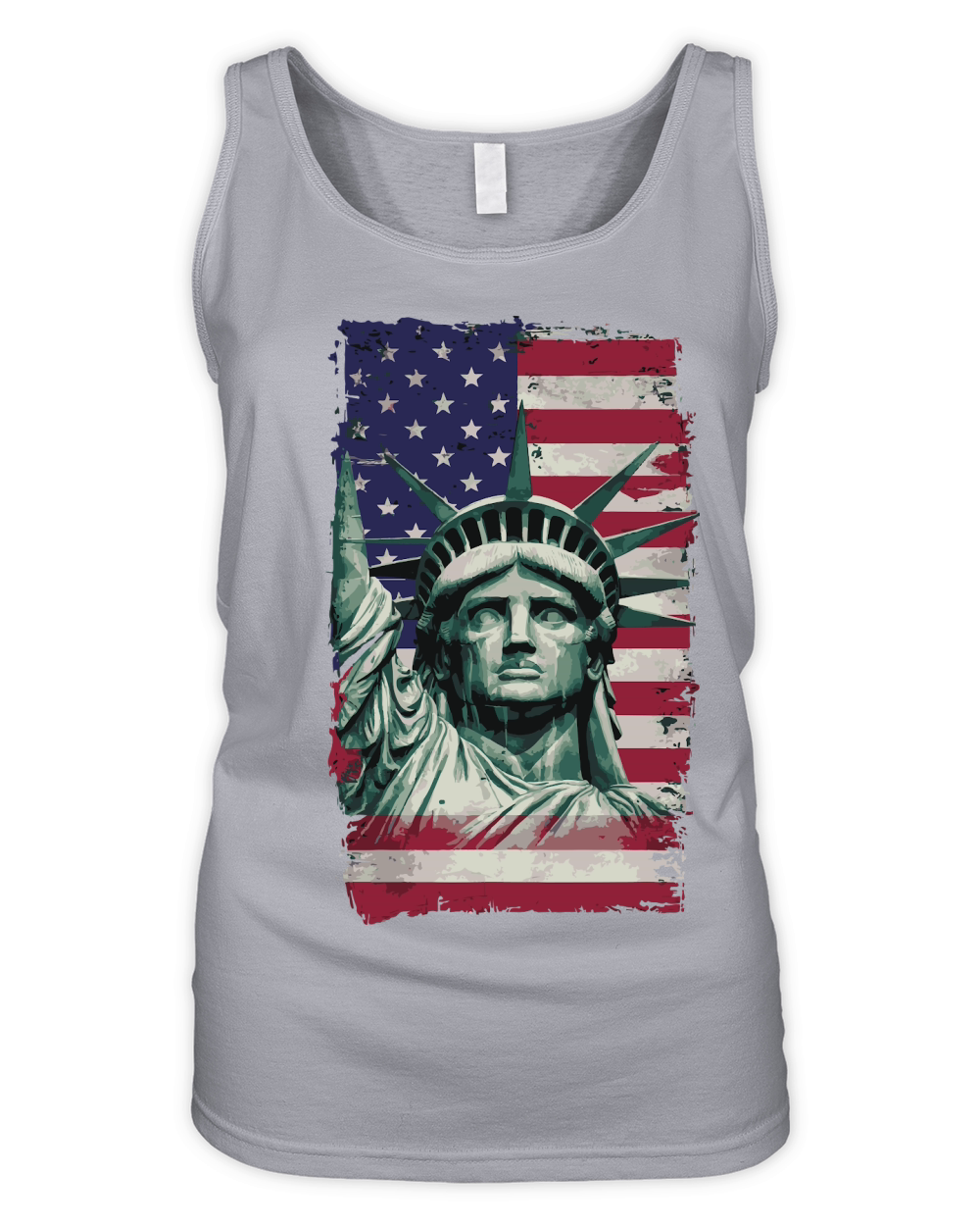 U.S of america new york city 06 Organic Women's Tank Top