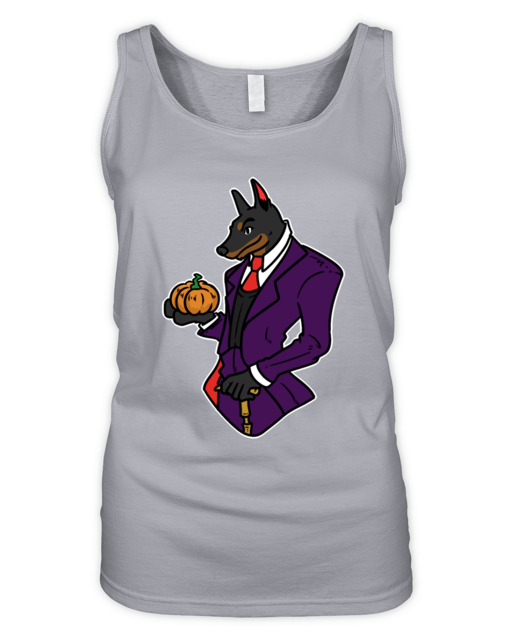 Witch witches horror broom costume Halloween Organic Women's Tank Top