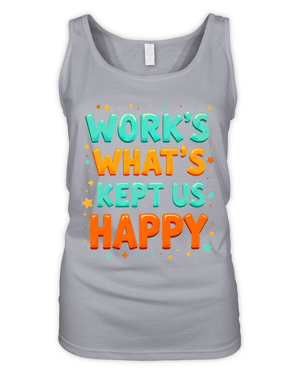 Works whats kept us happy 1 Organic Women's Tank Top