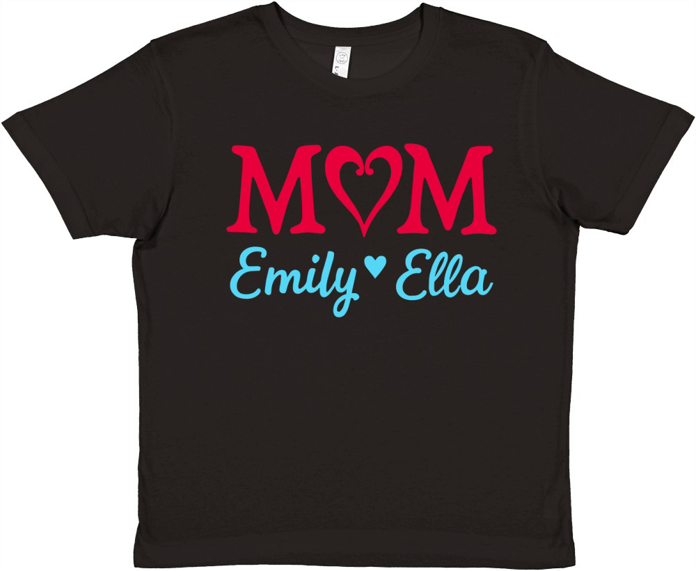 Mom emily ella Premium Kids Crewneck T-shirt