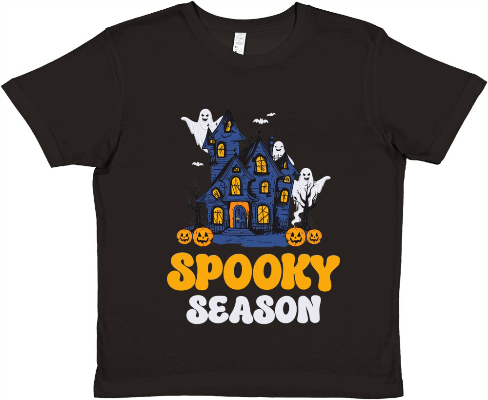 Spooky SEASON Premium Kids Crewneck T-shirt