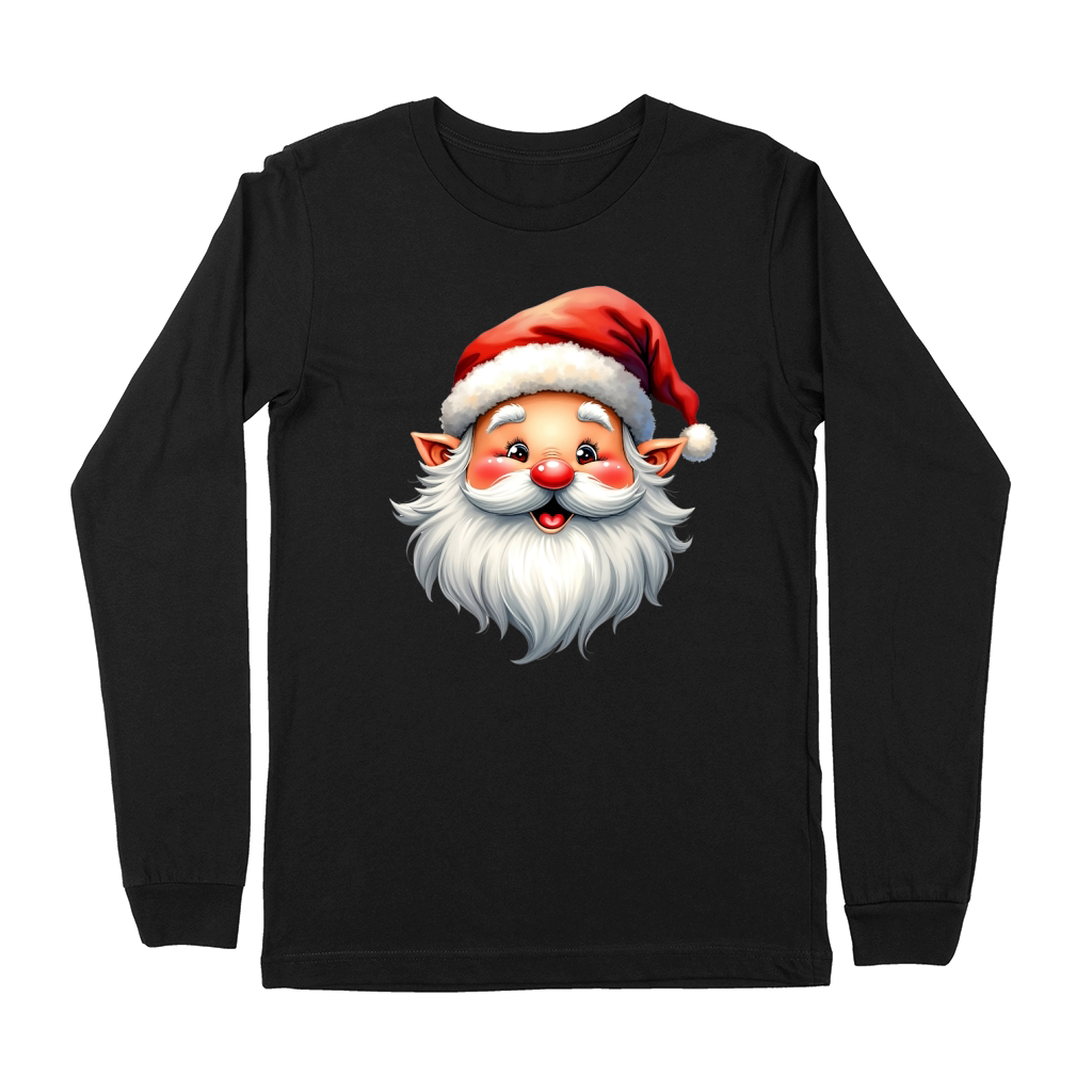 Christmas Santa Clipart 5 Premium Long Sleeve