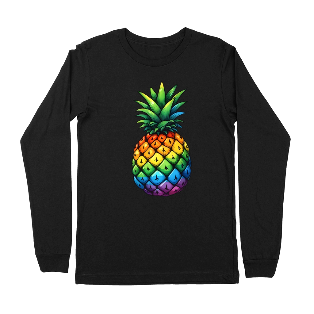 Colorful Pineapple Premium Long Sleeve