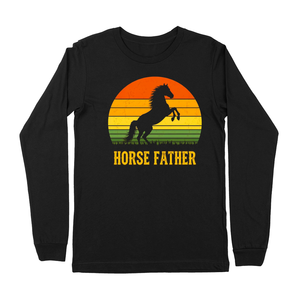 Horse Father 8 Premium Long Sleeve