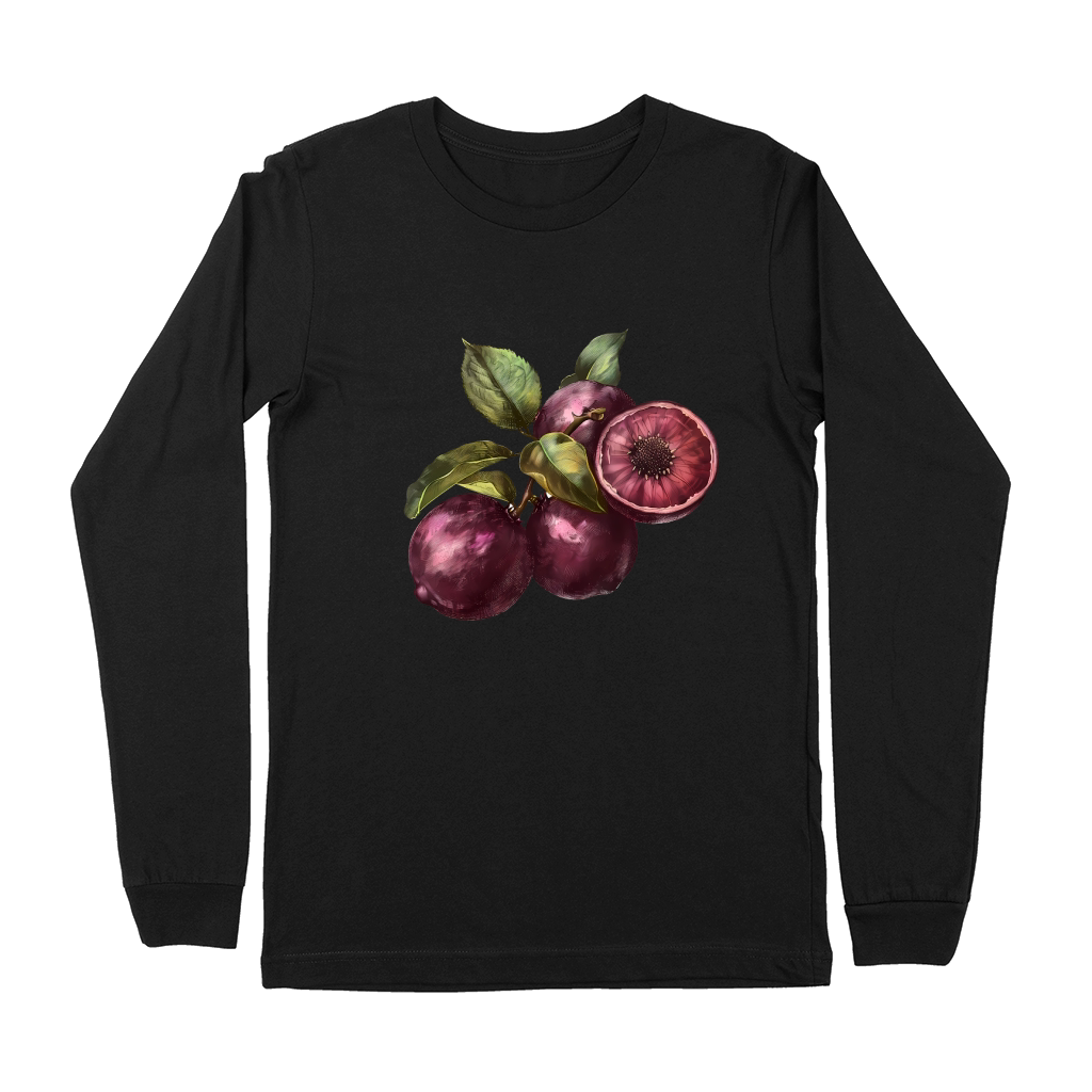 Mangosteens Queen of Fruits Vintage Premium Long Sleeve